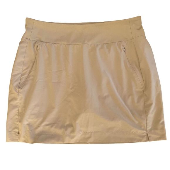 Athleta Tan Mini Skirt - Picture 3 of 7